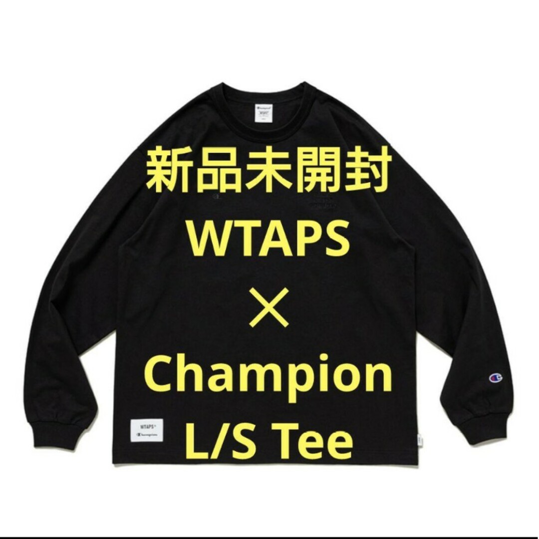 W)taps(ダブルタップス)の新品未開封 WTAPS × Champion ACADEMY L/S Tee メンズのトップス(Tシャツ/カットソー(七分/長袖))の商品写真