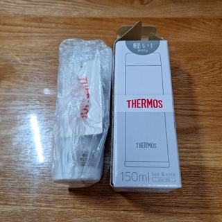 サーモス(THERMOS)の真空断熱ポケットマグ JOJ-150 ホワイト 150ml(タンブラー)