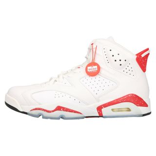 ナイキ(NIKE)のNIKE ナイキ AIR JORDAN 6 RETRO RED OREO CT8529-162 エアジョーダン 6 レッドオレオ ハイカットスニーカー US9.5/27.5cm ホワイト/レッド(スニーカー)