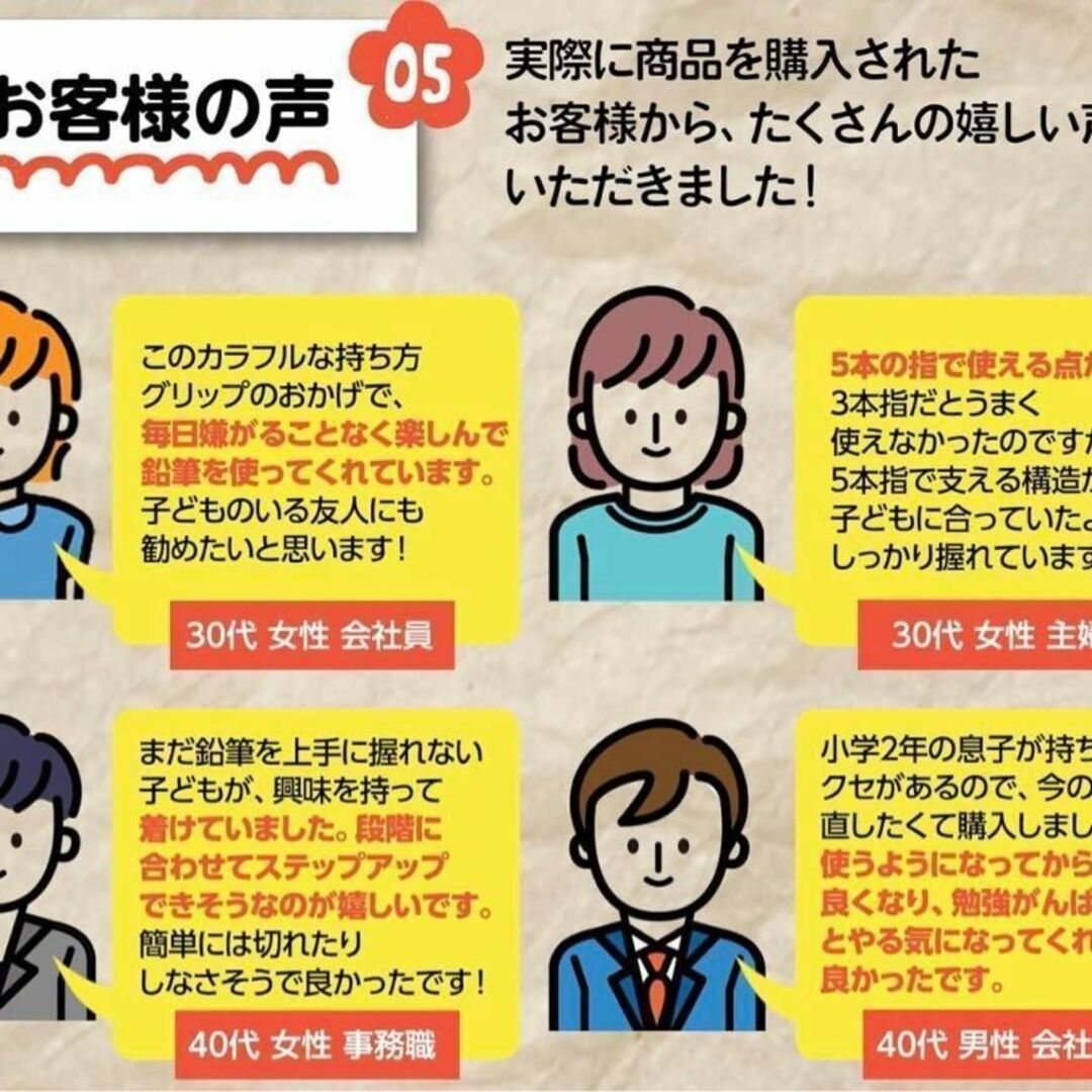 入学準備 鉛筆持ち方矯正書家推薦商品16個セット子供5本指持ち グリップ キッズ/ベビー/マタニティのキッズ/ベビー/マタニティ その他(その他)の商品写真