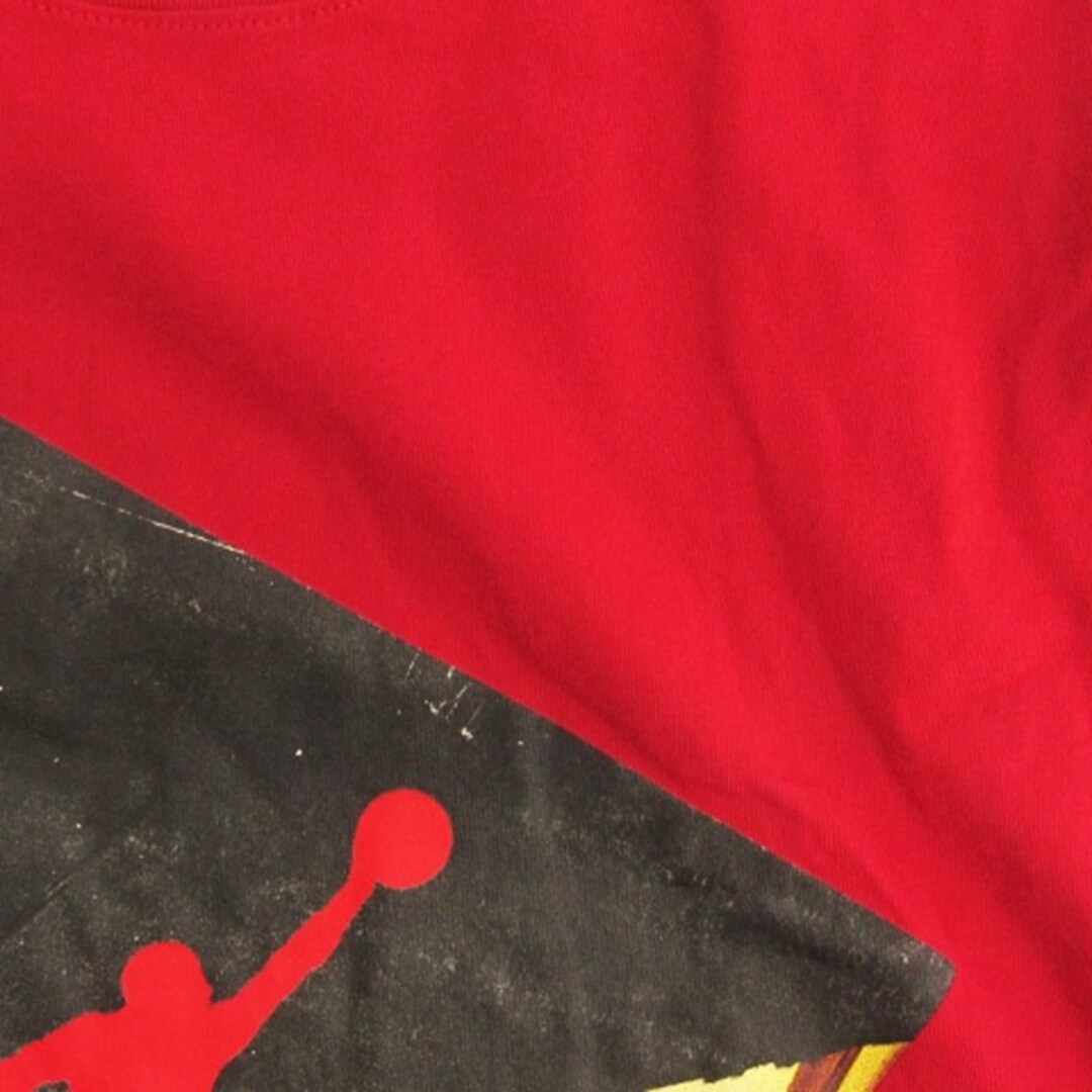 NIKE(ナイキ)のナイキ Tシャツ カットソー 半袖 プリント コットン レッド XS  メンズのトップス(Tシャツ/カットソー(半袖/袖なし))の商品写真