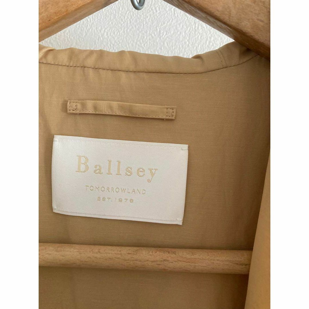Ballsey(ボールジィ)のBallsey スプリングコート　ロングコート　リネンコート レディースのジャケット/アウター(ロングコート)の商品写真