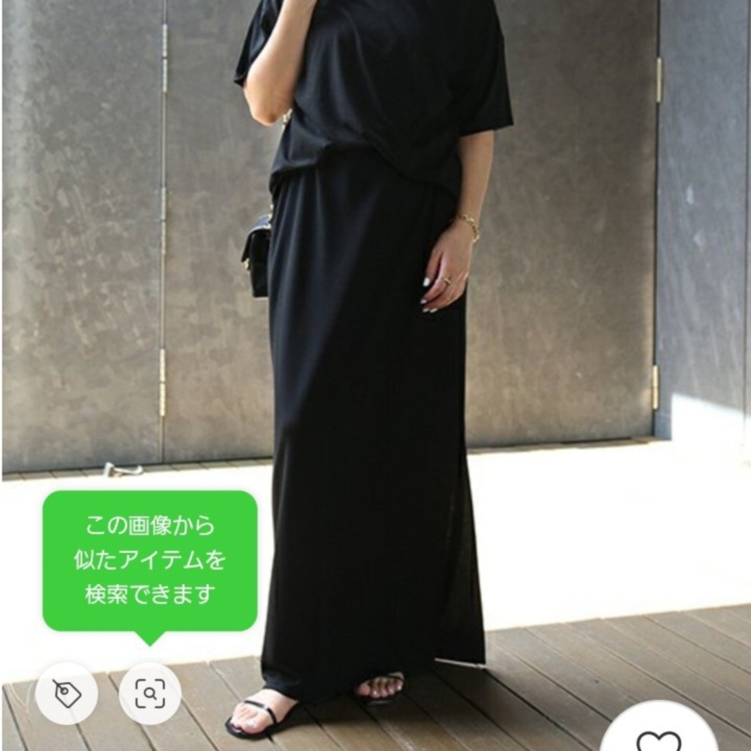 DEUXIEME CLASSE(ドゥーズィエムクラス)のJackytex Maxi skirt レディースのスカート(ロングスカート)の商品写真