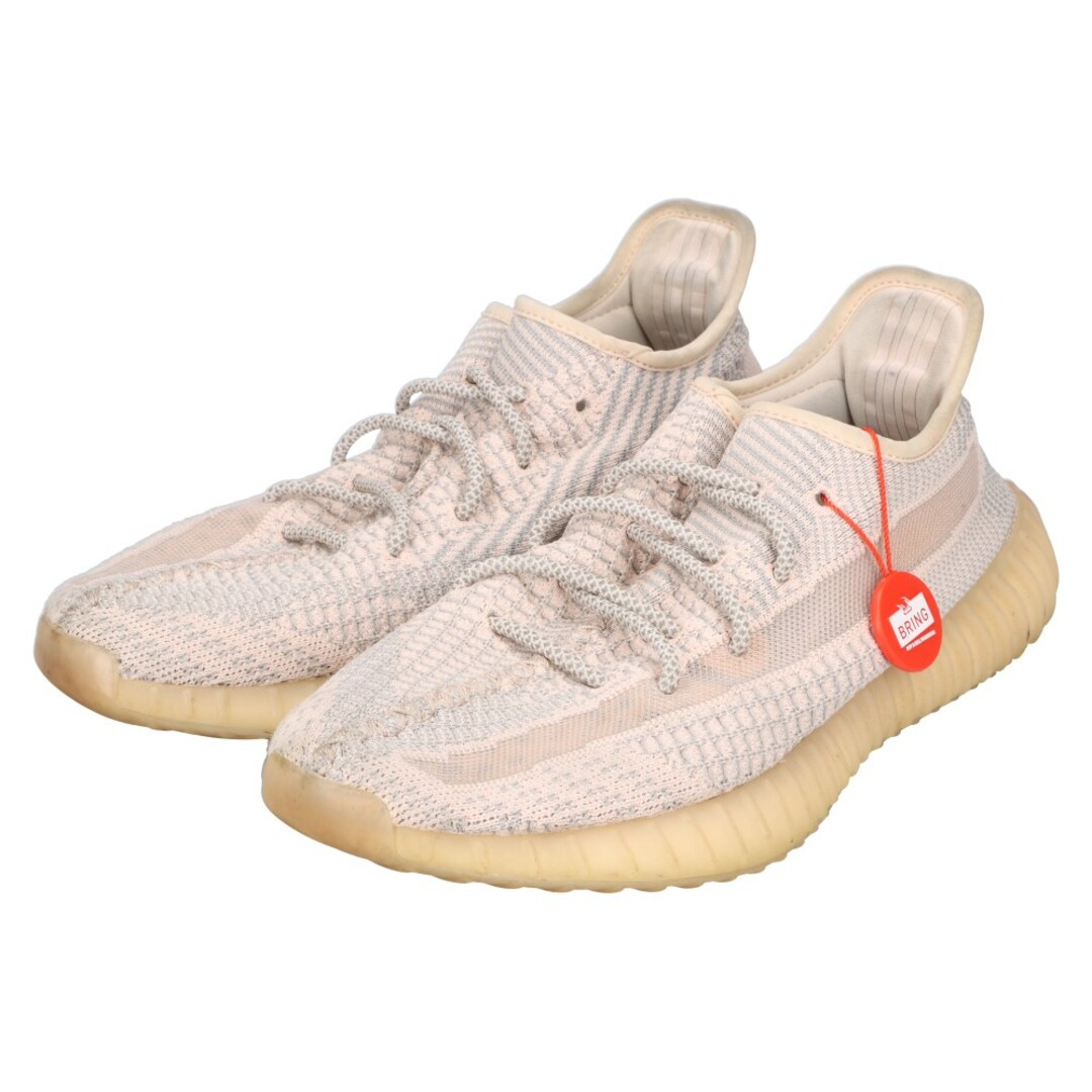 adidas(アディダス)のadidas アディダス YEEZY BOOST 350 V2 SYNTH NON-REFLECTIVE イージーブースト 350 V2 ローカットスニーカー グレー/ピンクUS10/27cm FV5578 メンズの靴/シューズ(スニーカー)の商品写真