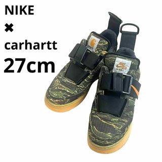 ナイキ(NIKE)のNIKE × CARHARTT WIP エアフォース1 LOW カモ 27㎝(スニーカー)