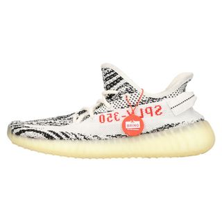 アディダス(adidas)のadidas アディダス YEEZY BOOST 350 V2 ZEBRA イージーブースト 350 V2 ゼブラ ローカットスニーカーホワイト/ブラック US8.5/26.5cm CP9654(スニーカー)