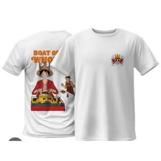 ワンピース(ONE PIECE)の【フランス限定】【ワンピース】70周年バーガーキングコラボTシャツ　Mサイズ(その他)