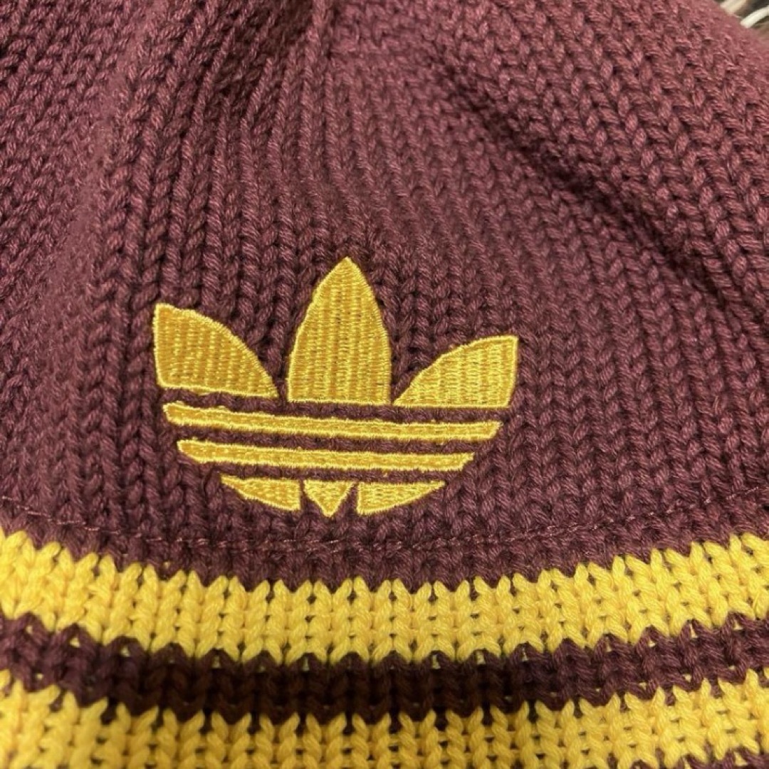 adidas(アディダス)のレア　00s adidas ニットキャップ   台湾製 メンズの帽子(キャップ)の商品写真