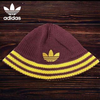 adidas - レア　00s adidas ニットキャップ   台湾製