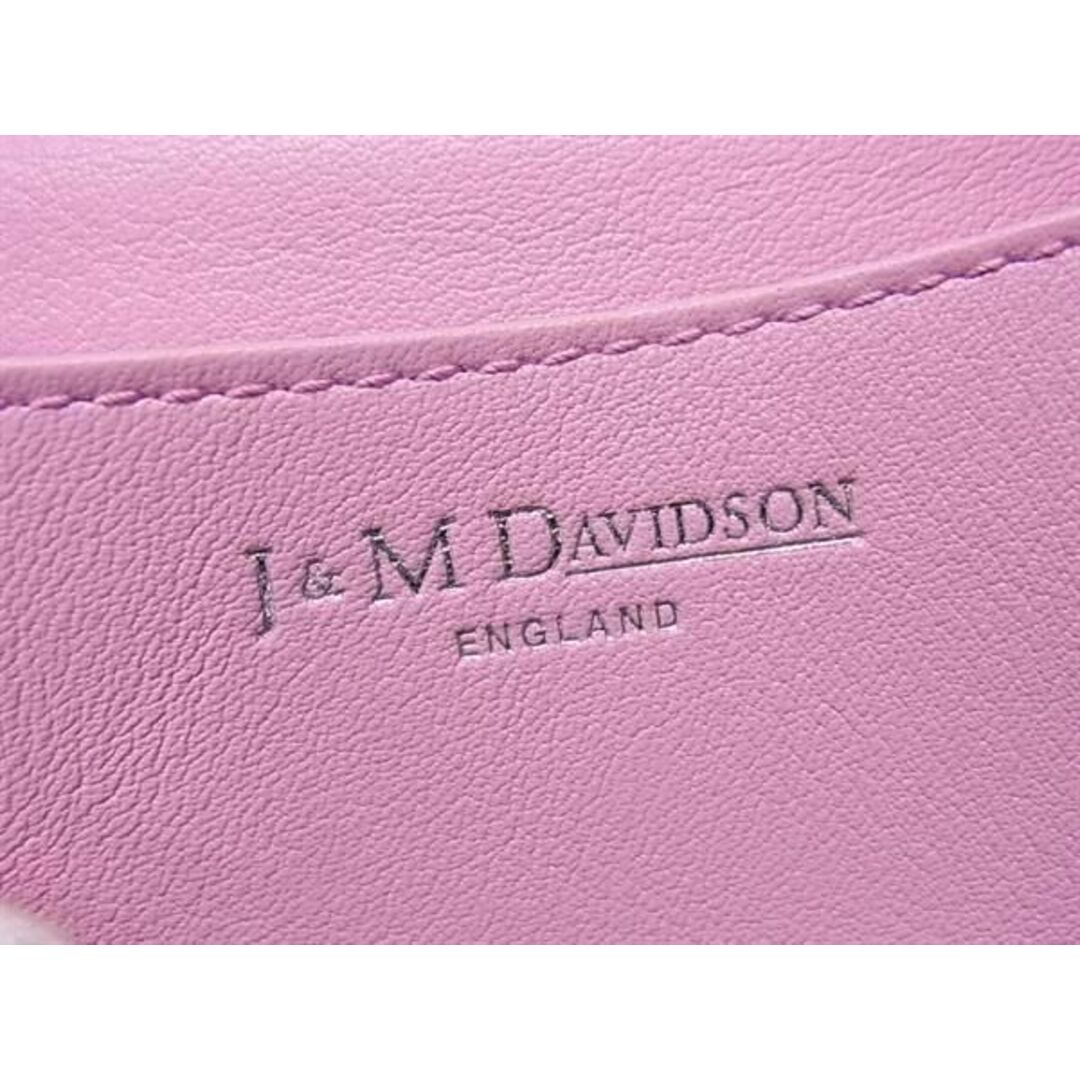 J&M DAVIDSON(ジェイアンドエムデヴィッドソン)の■新品■未使用■ J&amp;M DAVIDSON ジェイアンドエムデヴィッドソン レザー スタッズ カードケース 名刺入れ レディース ピンク系 BI1161  レディースのファッション小物(名刺入れ/定期入れ)の商品写真