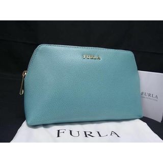 フルラ(Furla)の■新品■未使用■ FURLA フルラ レザー ポーチ マルチケース 小物入れ レディース ブルー系 AV5419 (ポーチ)