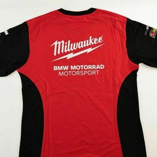 BMW - milwaukee BMW Motorsport Tシャツ 赤黒【L】