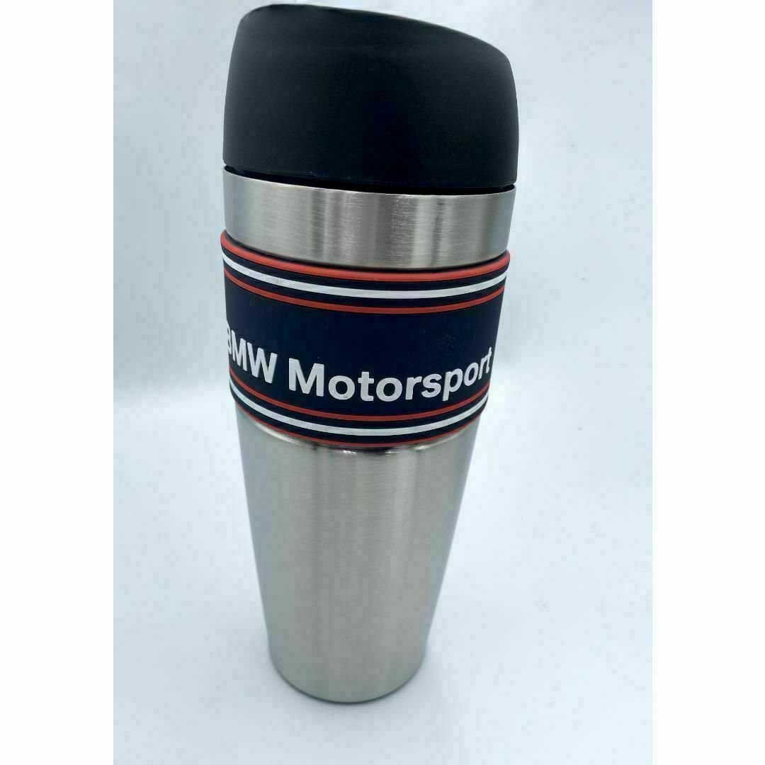 【BMW Motorsports】 タンブラー シルバー 断熱 保温 自動車/バイクの自動車(車種別パーツ)の商品写真