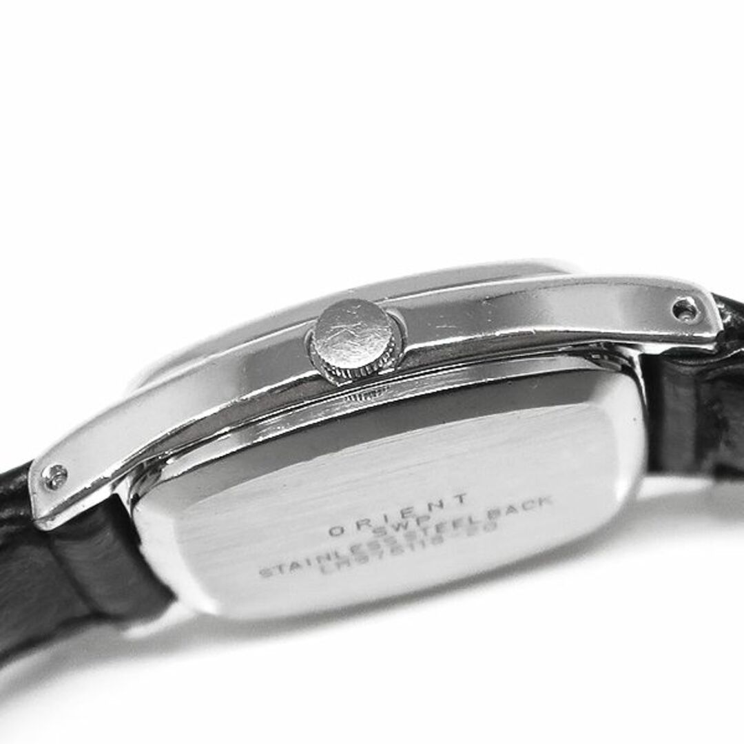 ORIENT(オリエント)のORIENT オリエント クォーツ 腕時計 革ベルト　レディースモデル レディースのファッション小物(腕時計)の商品写真
