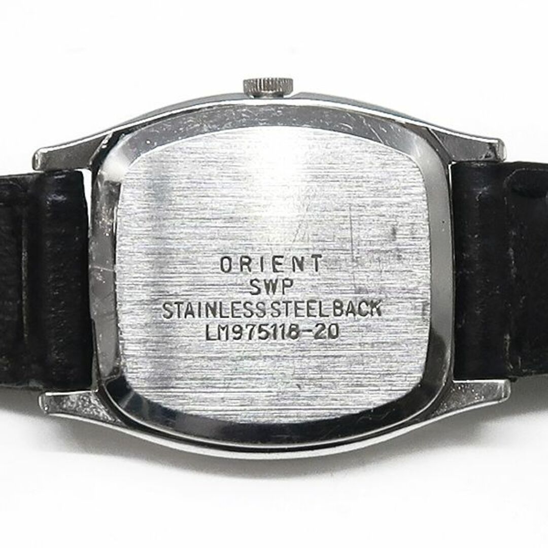 ORIENT(オリエント)のORIENT オリエント クォーツ 腕時計 革ベルト　レディースモデル レディースのファッション小物(腕時計)の商品写真