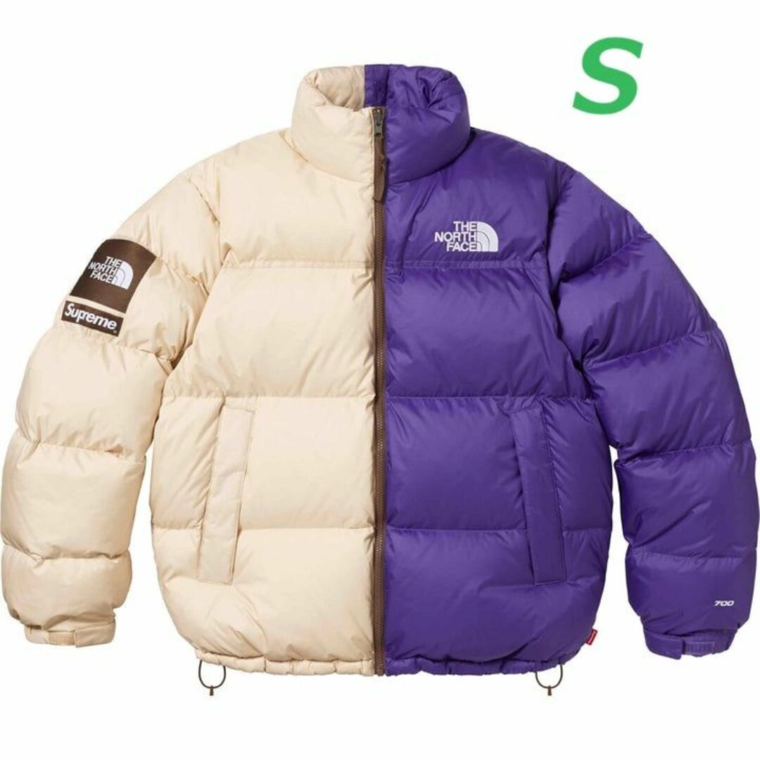 Supreme(シュプリーム)のSupreme x North Face Split Nuptse Jacket メンズのジャケット/アウター(ダウンジャケット)の商品写真