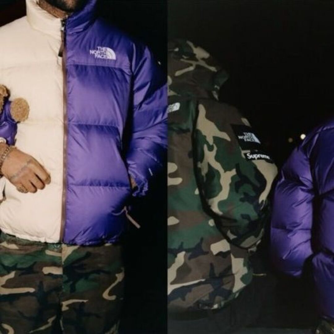 Supreme(シュプリーム)のSupreme x North Face Split Nuptse Jacket メンズのジャケット/アウター(ダウンジャケット)の商品写真