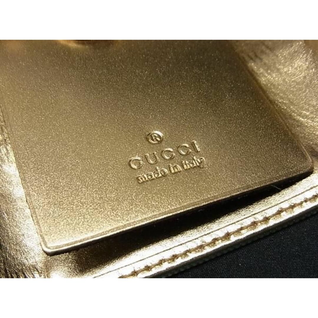 Gucci(グッチ)の■新品同様■ GUCCI グッチ 033 0416  0888 キャンバス 6連 キーケース 鍵入れ レディース メンズ ライトグリーン系 BE9732  メンズのファッション小物(その他)の商品写真