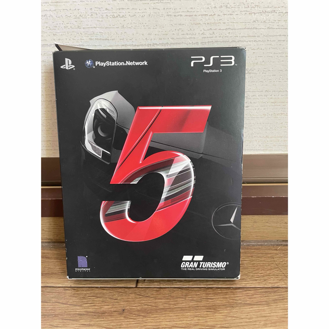 PlayStation3(プレイステーション3)のPS3 グランツーリスモ5 GRAN TURISMO 5 初回生産版 エンタメ/ホビーのゲームソフト/ゲーム機本体(家庭用ゲームソフト)の商品写真