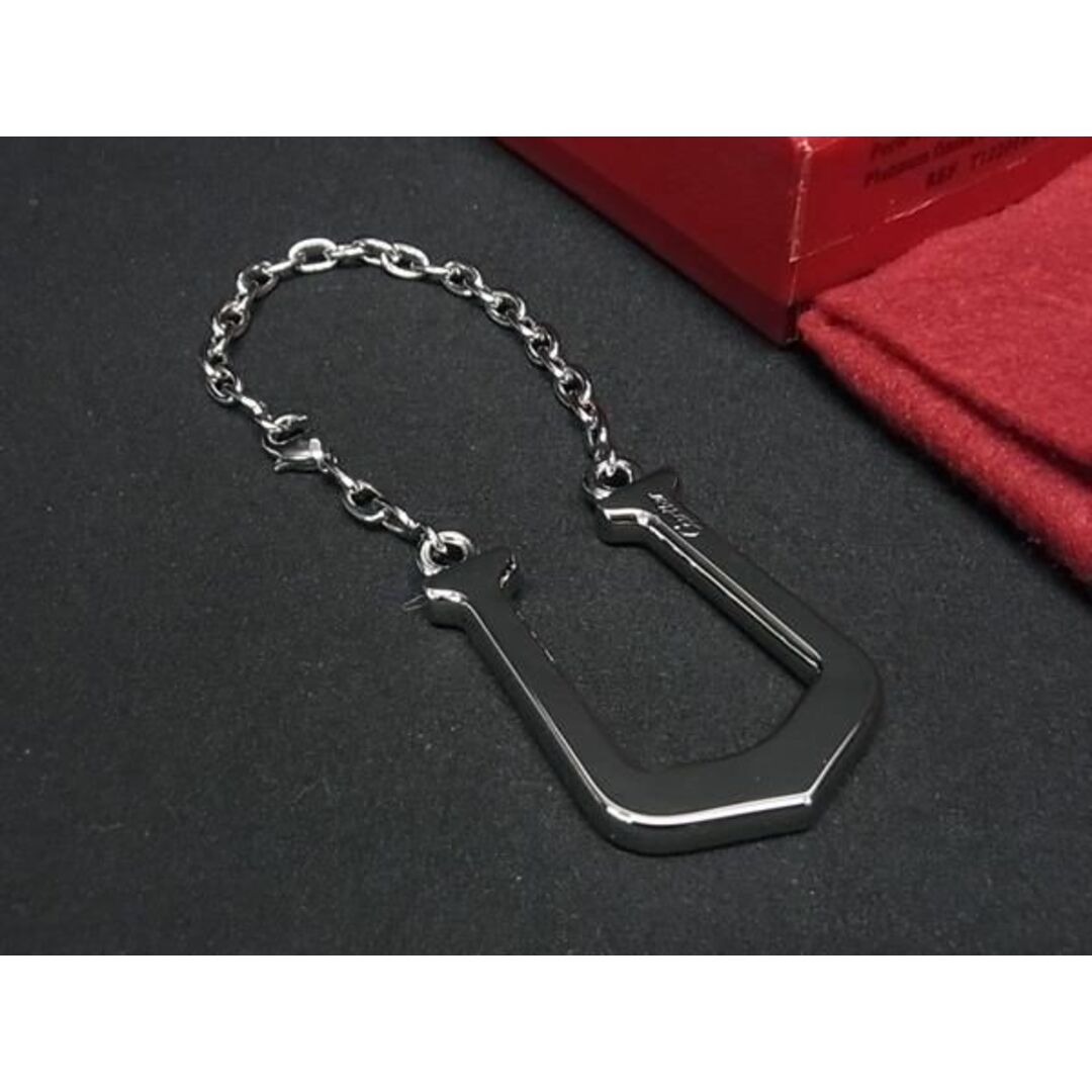 Cartier(カルティエ)の■新品■未使用■ Cartier カルティエ Cエロンゲート キーホルダー バッグチャーム メンズ レディース シルバー系 CC1610  エンタメ/ホビーの美術品/アンティーク(その他)の商品写真