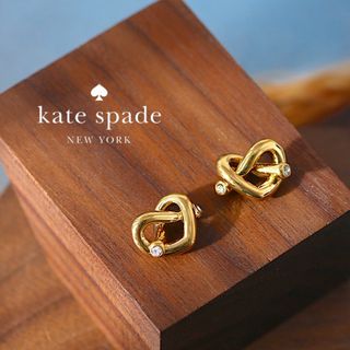 ケイトスペードニューヨーク(kate spade new york)の【新品♠️本物】ケイトスペード ラブミーノット ピアス(ピアス)