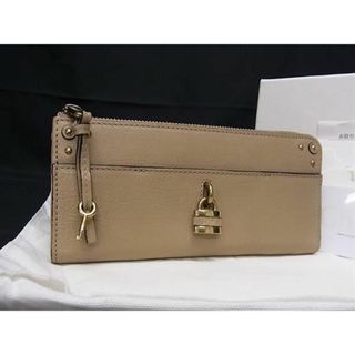 クロエ(Chloe)の■新品■未使用■ Chloe クロエ パディントン レザー L字ファスナー 長財布 ウォレット レディース ブラウン系 AS9590 (財布)