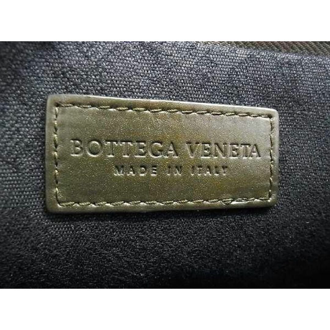 Bottega Veneta(ボッテガヴェネタ)の■極美品■ BOTTEGA VENETA ボッテガヴェネタ レザー クラッチバッグ セカンドバッグ メンズ ダークグリーン系 AW3523  メンズのバッグ(その他)の商品写真