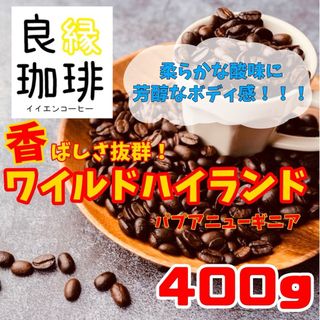 パプアニューギニア ワイルドハイランド 400g 自家焙煎 スペシャリティ(コーヒー)