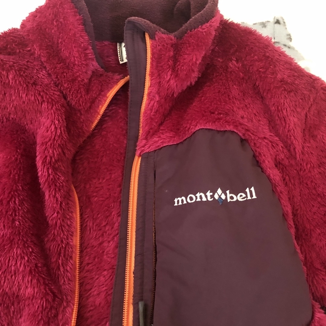 mont bell(モンベル)のフリースジャンパー キッズ/ベビー/マタニティのキッズ服女の子用(90cm~)(ジャケット/上着)の商品写真