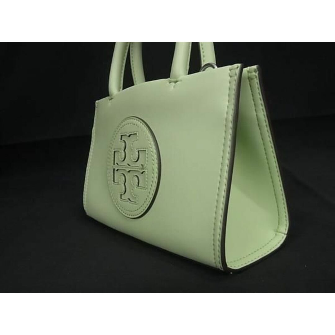 Tory Burch(トリーバーチ)の■新品同様■ TORY BURCH トリーバーチ エラ レザー 2WAY ハンドバッグ ショルダー ポシェット レディース グリーン系 FC0137  レディースのバッグ(ハンドバッグ)の商品写真