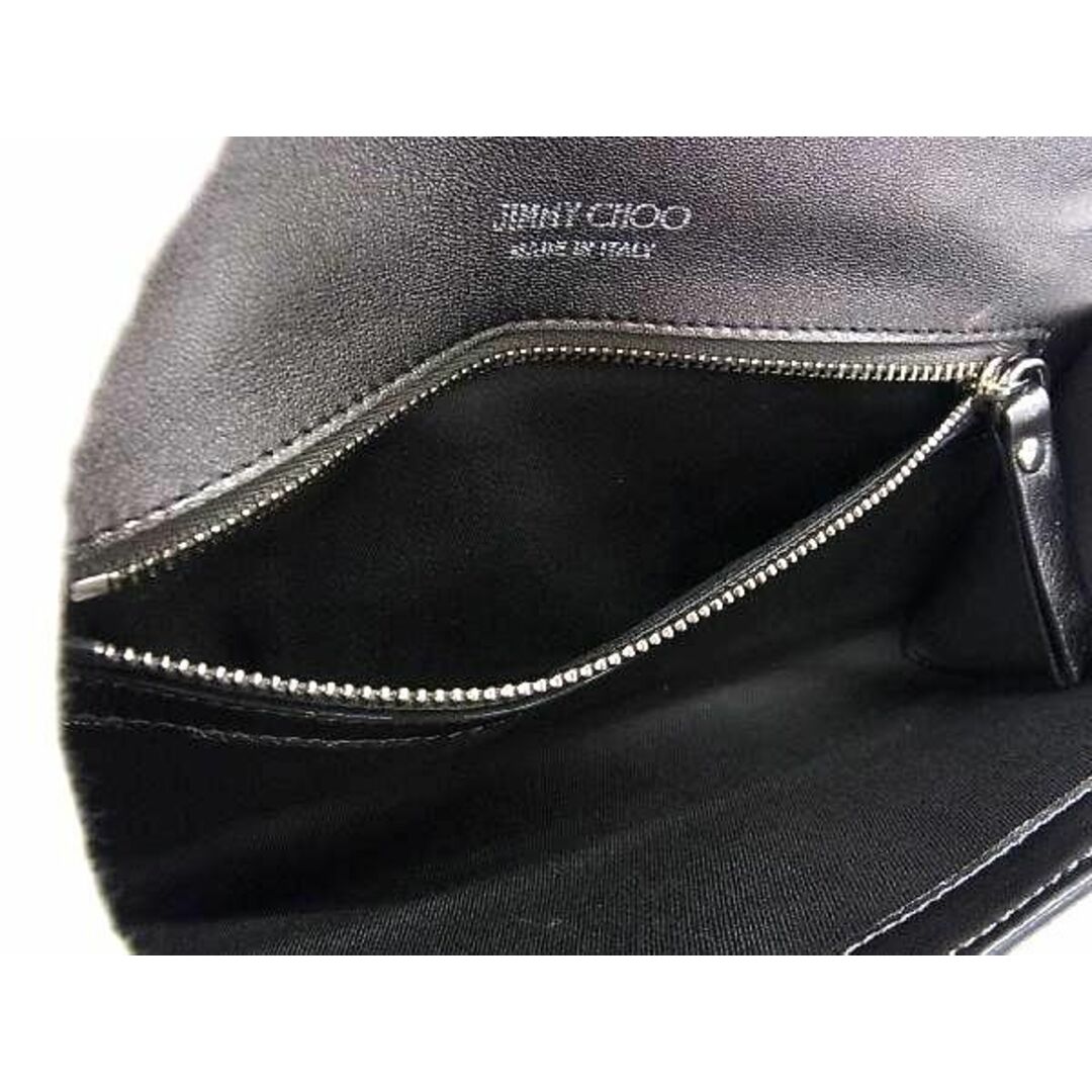 JIMMY CHOO(ジミーチュウ)の■新品■未使用■ JIMMY CHOO ジミーチュウ マデリン リザード型押しレザー チェーン 2WAY クラッチバッグ ショルダー シルバー系 AZ0723  レディースのアクセサリー(その他)の商品写真