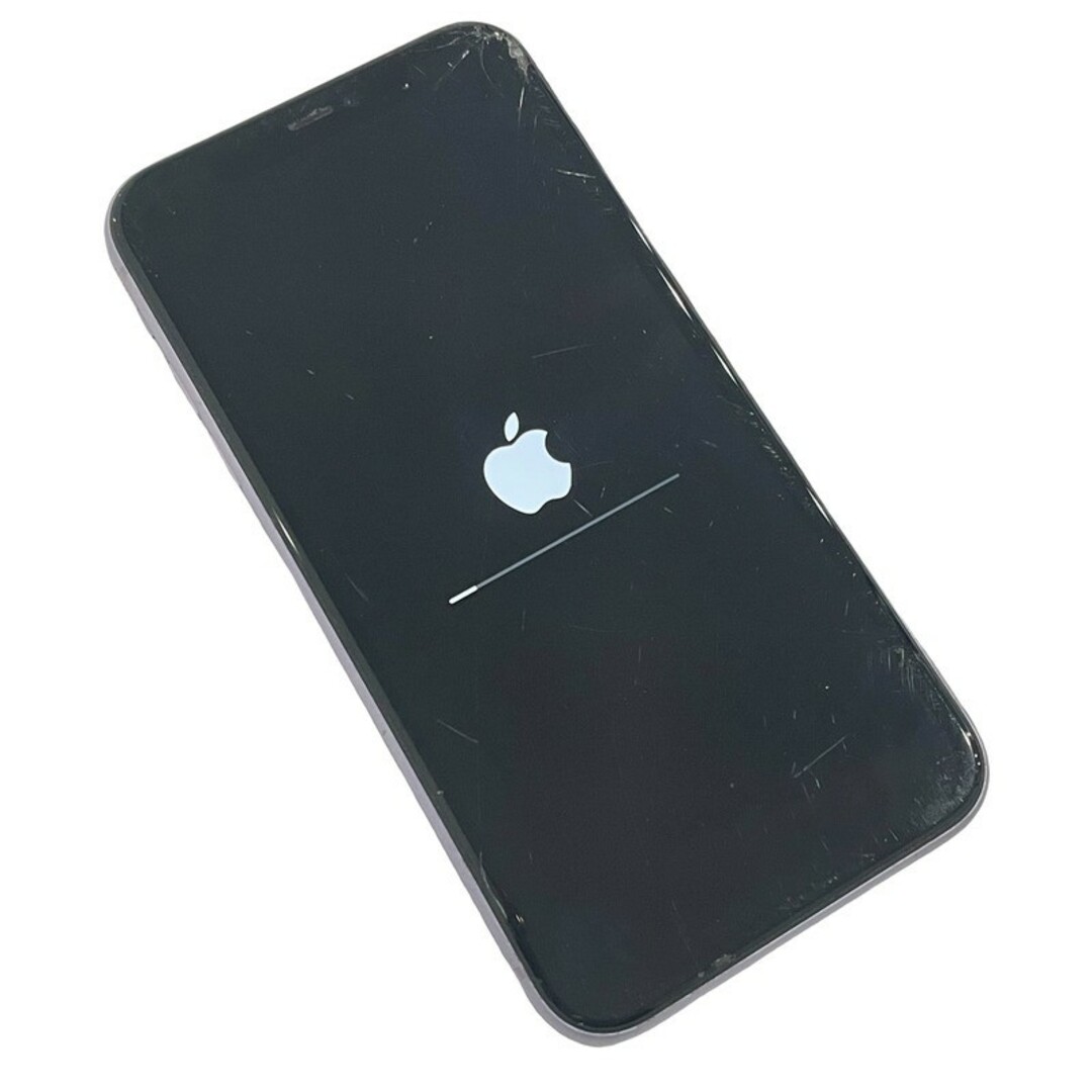 Apple(アップル)のiPhone11 128GB パープル MWM52J/A au〇判定 シムフリー 動作品【中古】12403R21 スマホ/家電/カメラのスマートフォン/携帯電話(スマートフォン本体)の商品写真