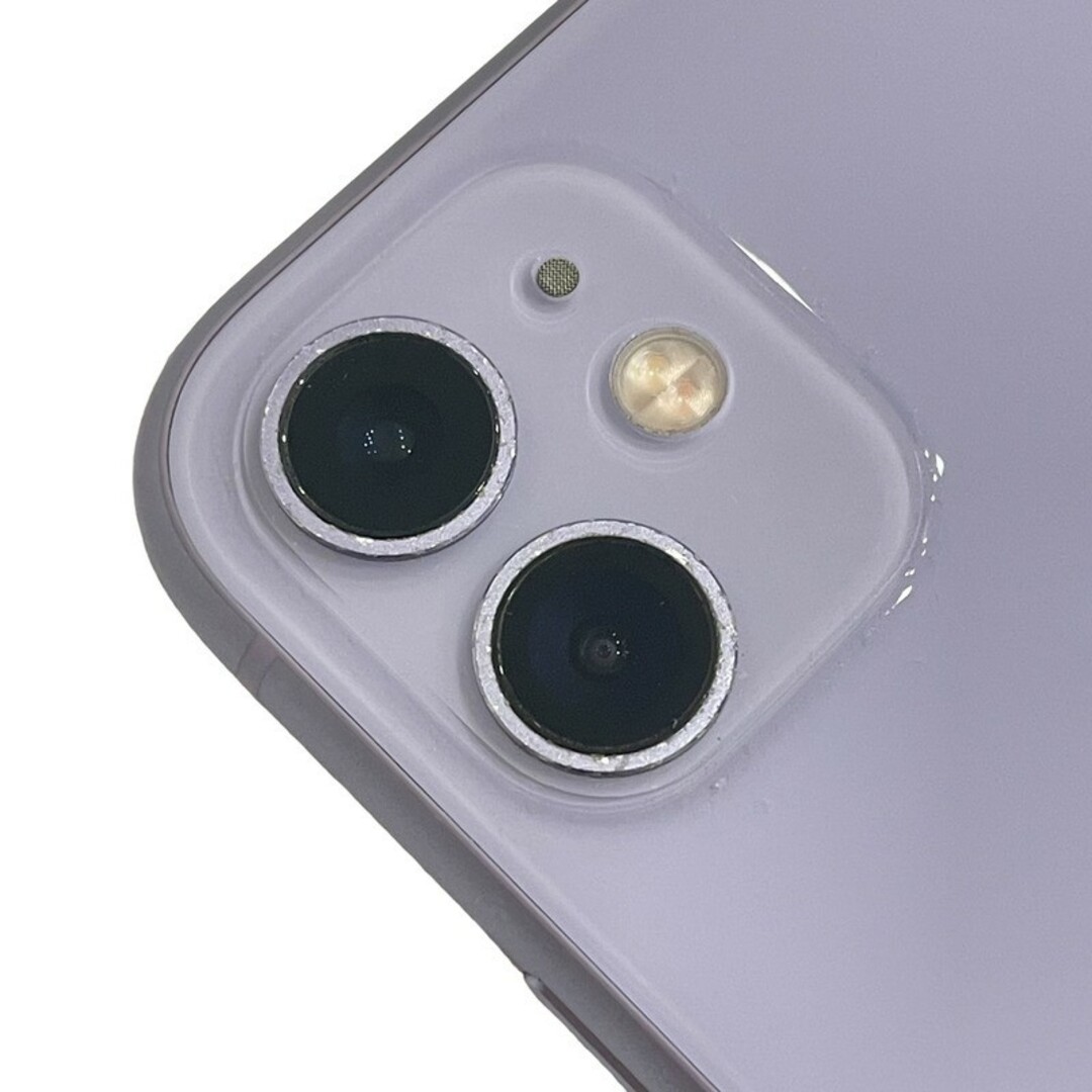 Apple(アップル)のiPhone11 128GB パープル MWM52J/A au〇判定 シムフリー 動作品【中古】12403R21 スマホ/家電/カメラのスマートフォン/携帯電話(スマートフォン本体)の商品写真
