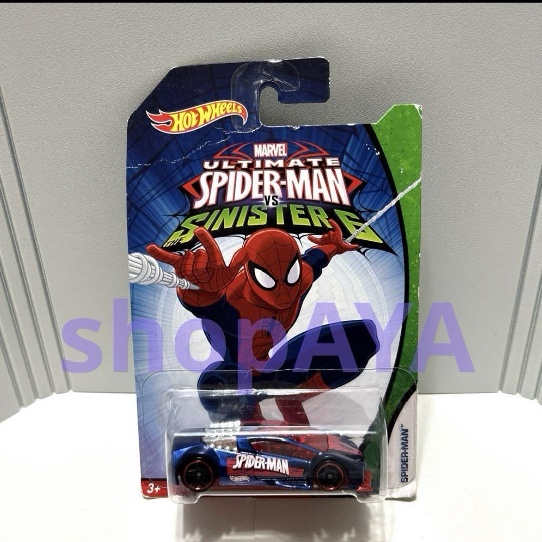 MARVEL(マーベル)のHOT WHEELS ホットウィール　スパイダーマン エンタメ/ホビーのフィギュア(アメコミ)の商品写真