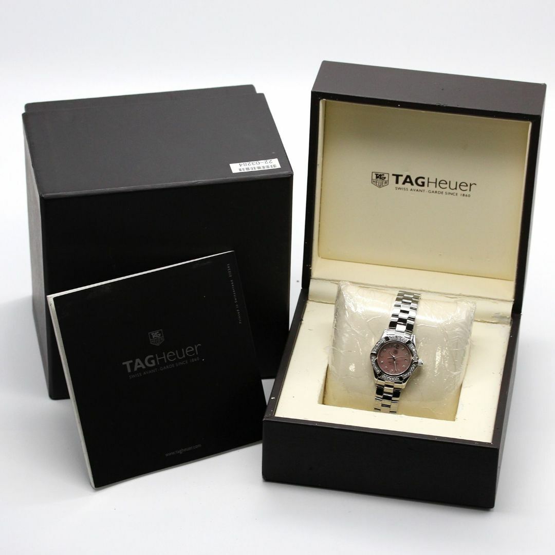 TAG Heuer(タグホイヤー)の【美品】タグホイヤー　アクアレーサー　ダイヤ　腕時計　レディース　A04379 レディースのファッション小物(腕時計)の商品写真