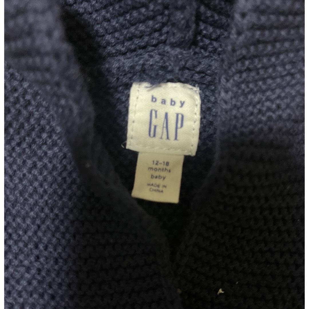 babyGAP(ベビーギャップ)のbaby GAP パーカー キッズ/ベビー/マタニティのキッズ服男の子用(90cm~)(ジャケット/上着)の商品写真