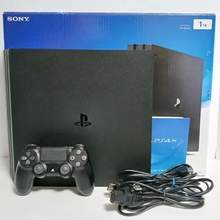 PlayStation4 - ps4 Pro☆ 1TB 本体＋コントローラー2個付きの通販 by