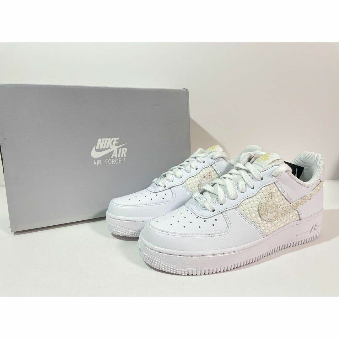 NIKE - 【新品※ラスト1点】25cm NIKE エアフォース1 ホワイト NIKE - 【新品※ラスト1点】25cm NIKE エアフォース1 ホワイト