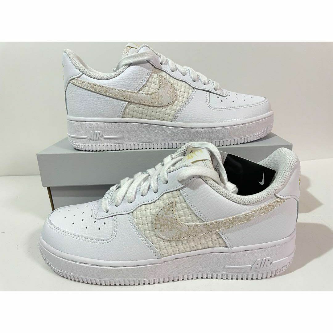 NIKE - 【新品※ラスト1点】25cm NIKE エアフォース1 ホワイト NIKE - 【新品※ラスト1点】25cm NIKE エアフォース1 ホワイト