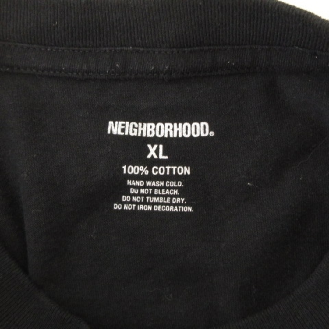 NEIGHBORHOOD(ネイバーフッド)のネイバーフッド NEIGHBORHOOD Tシャツ カットソー ブラック XL メンズのトップス(Tシャツ/カットソー(半袖/袖なし))の商品写真