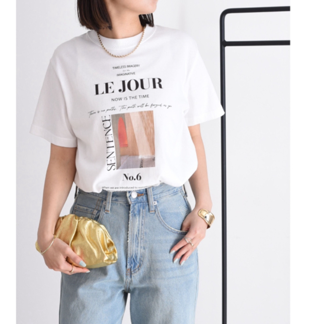 【新品未使用タグ付き】Eimee Law アートフォトTシャツ レディースのトップス(Tシャツ(半袖/袖なし))の商品写真