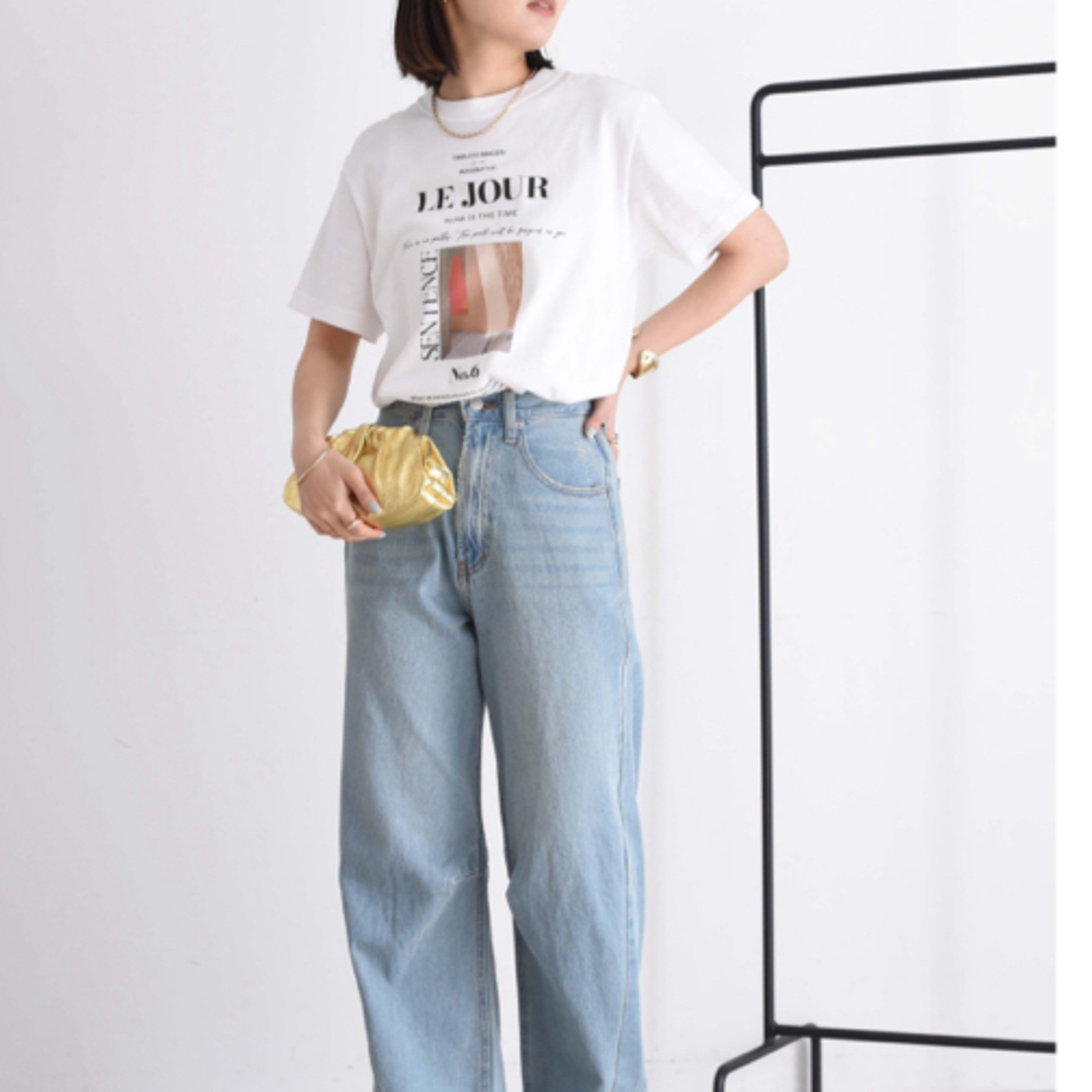 【新品未使用タグ付き】Eimee Law アートフォトTシャツ レディースのトップス(Tシャツ(半袖/袖なし))の商品写真