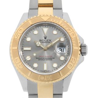 ロレックス(ROLEX)のロレックス ヨットマスター 16623 グレー V番 メンズ 中古 腕時計(腕時計(アナログ))