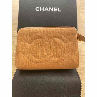 シャネル(CHANEL)のCHANEL ポーチ　キャビアスキン　ヴィンテージ(ポーチ)