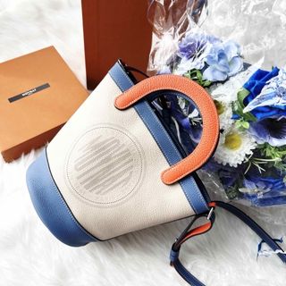 モワナ(MOYNAT)の極美品　MOYNA モワナ　バケツ　ショルダー　バッグ　Fleur フルール(ショルダーバッグ)