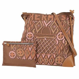 エルメス(Hermes)のエルメス バッグ レディース ショルダーバッグ シルキーシティ PM ブラウン 美品 2990(ショルダーバッグ)