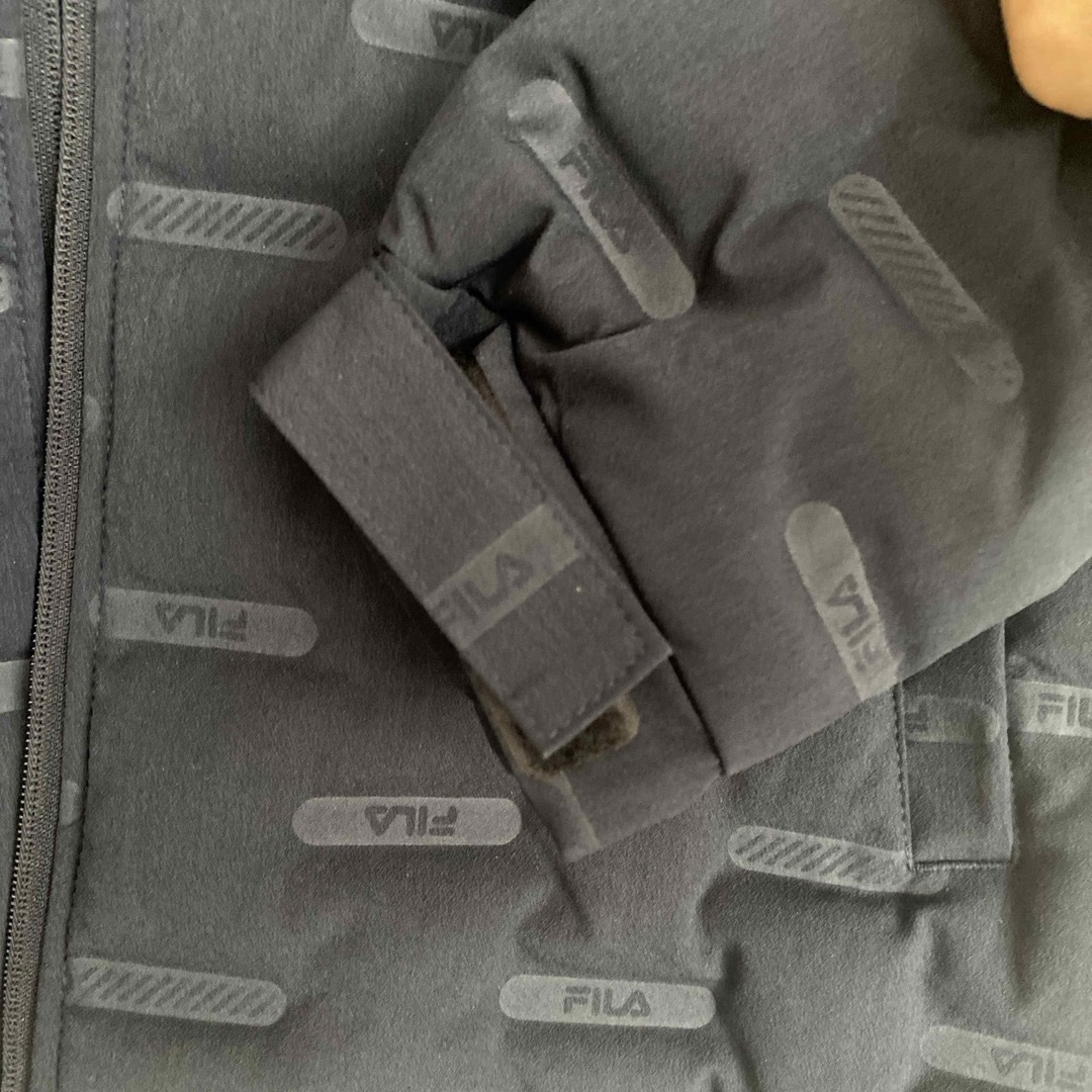 FILA(フィラ)のFILA ダウンコート　レディース　Mサイズ　濃紺 レディースのジャケット/アウター(ダウンコート)の商品写真