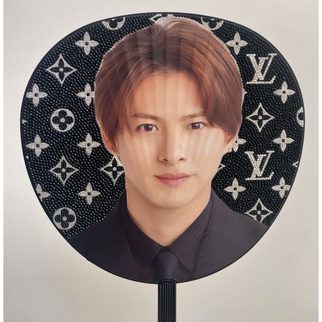 King & Prince(キングアンドプリンス)の平野紫耀 デコうちわ うちわデコ 現品 エンタメ/ホビーのタレントグッズ(アイドルグッズ)の商品写真