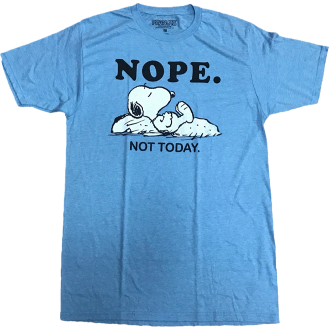 PEANUTS(ピーナッツ)の【新品】SNOOPY メンズTシャツ　Mサイズ　No.11 メンズのトップス(Tシャツ/カットソー(半袖/袖なし))の商品写真