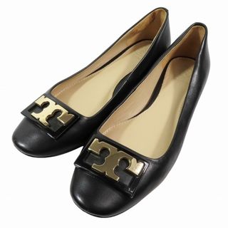 トリーバーチ(Tory Burch)のトリーバーチ TORY BURCH フラットシューズ ロゴ プレート レザー(ハイヒール/パンプス)